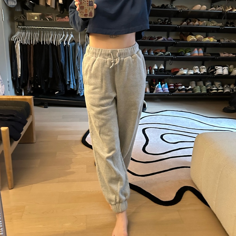 Grey Travis Taddeo Olympio Fleece Joggers